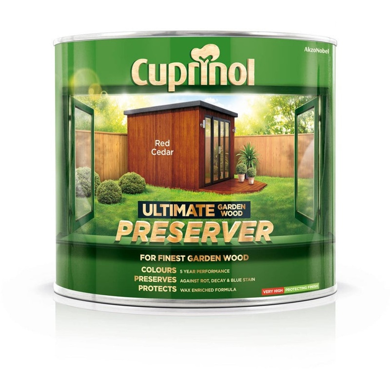 Cuprinol Ultimate Wood Preserver 1L – Red Cedar