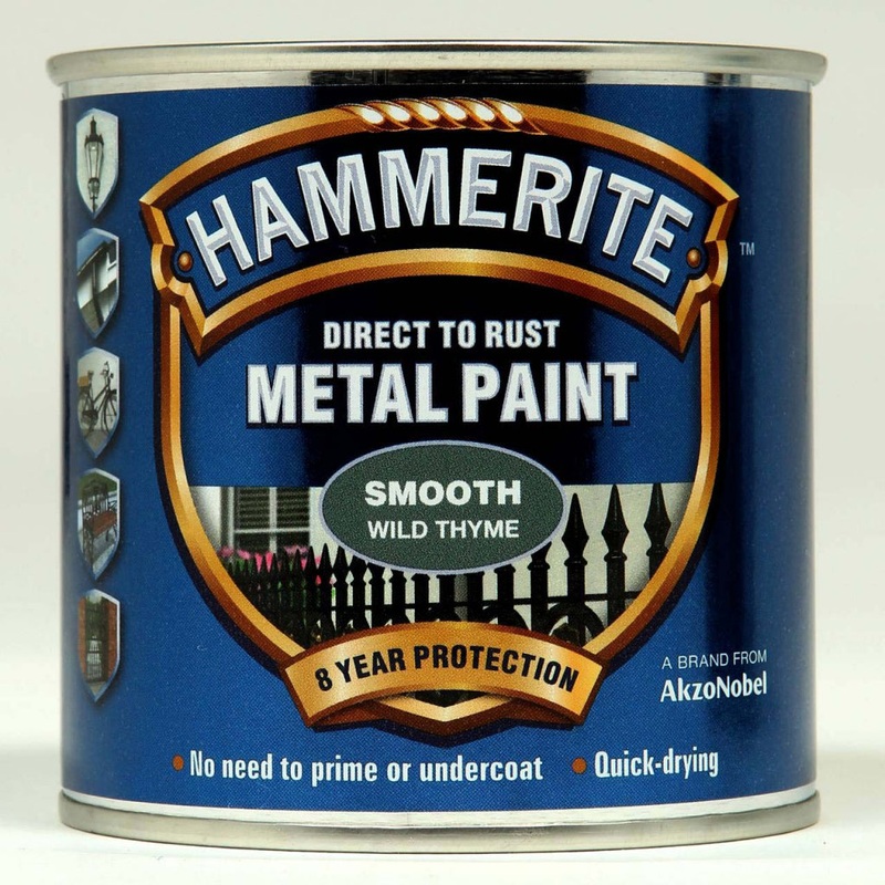 Hammerite Metal Paint Smooth 250ml – Wild Thyme