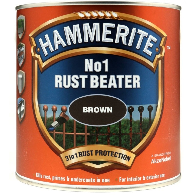 Hammerite No.1 Rustbeater 2.5L – Brown