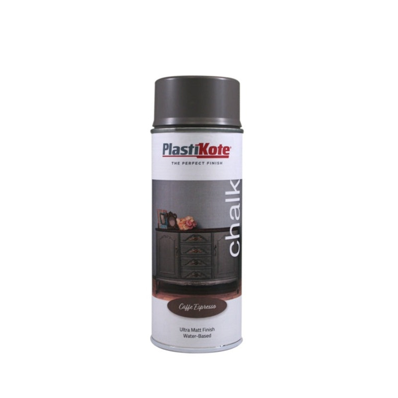 PlastiKote Chalk Spray Paint 400ml – Caffe Espresso
