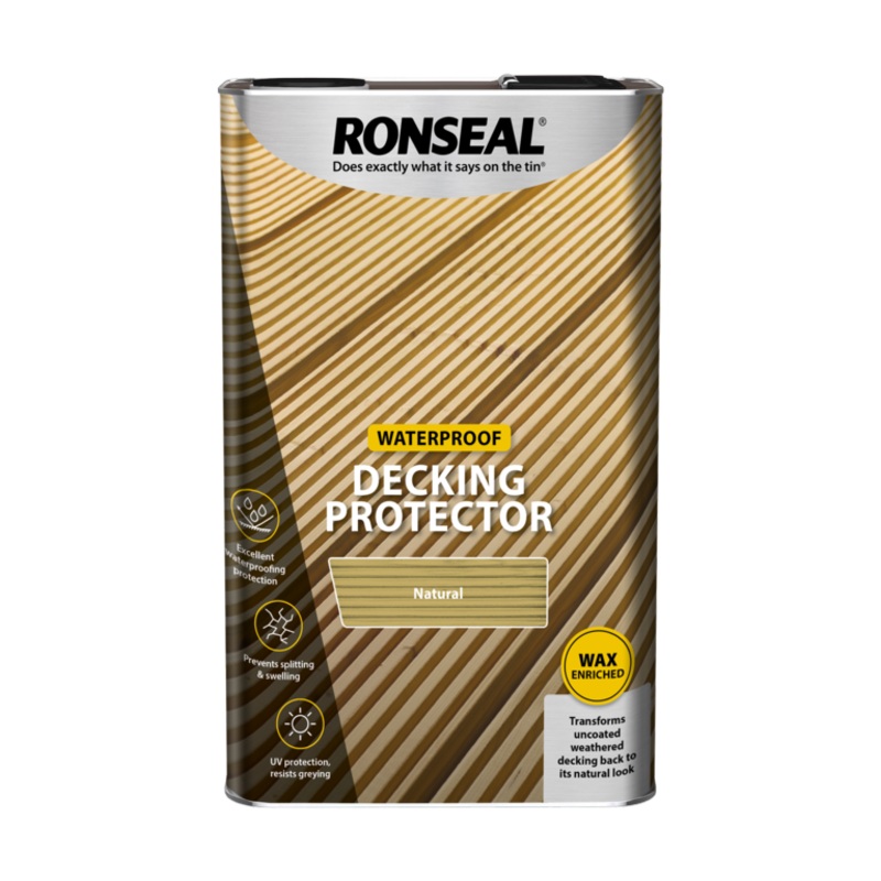 Ronseal Decking Protector 5L – Natural