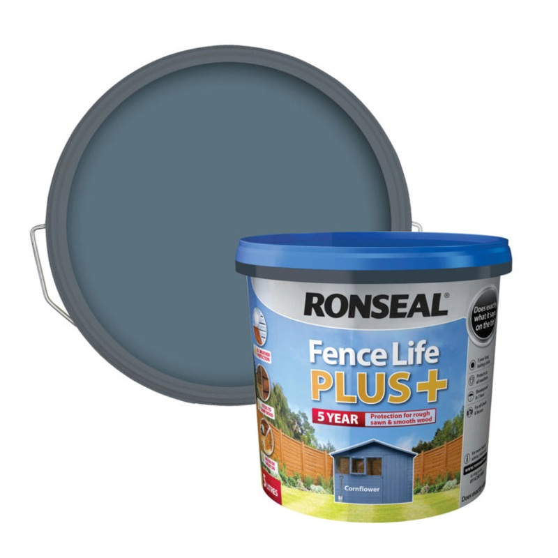 Ronseal Fence Life Plus 5L – Cornflower