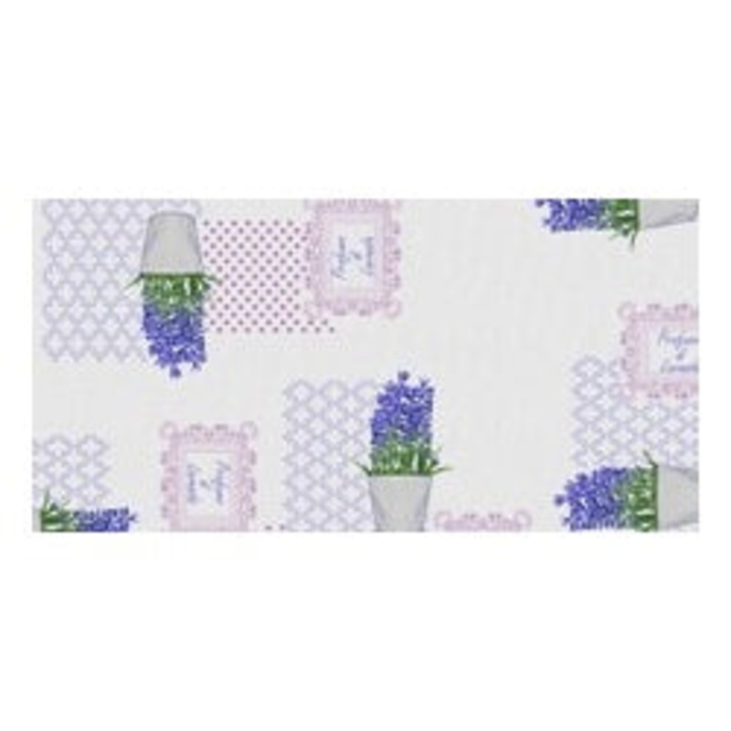 d-c-fix Manhattan Tablecloth – Blue Lavender – 20m Roll x 140cm