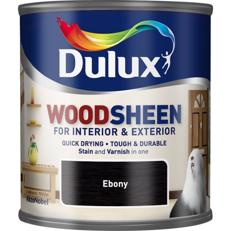 Dulux Woodsheen 250ml – Ebony