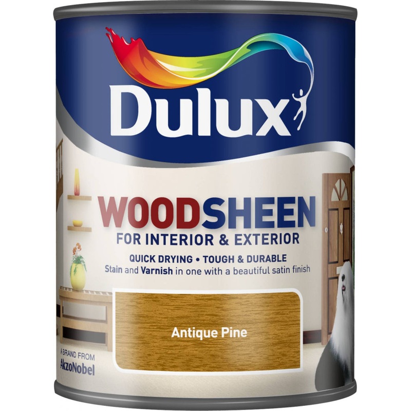 Dulux Woodsheen 750ml – Antique Pine