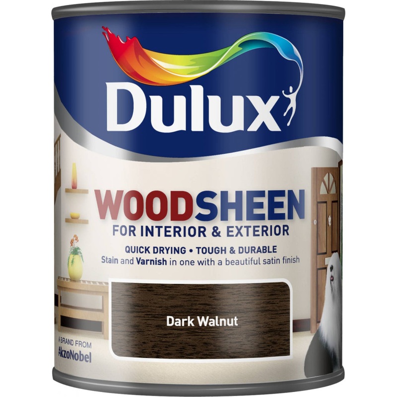 Dulux Woodsheen 750ml – Dark Walnut