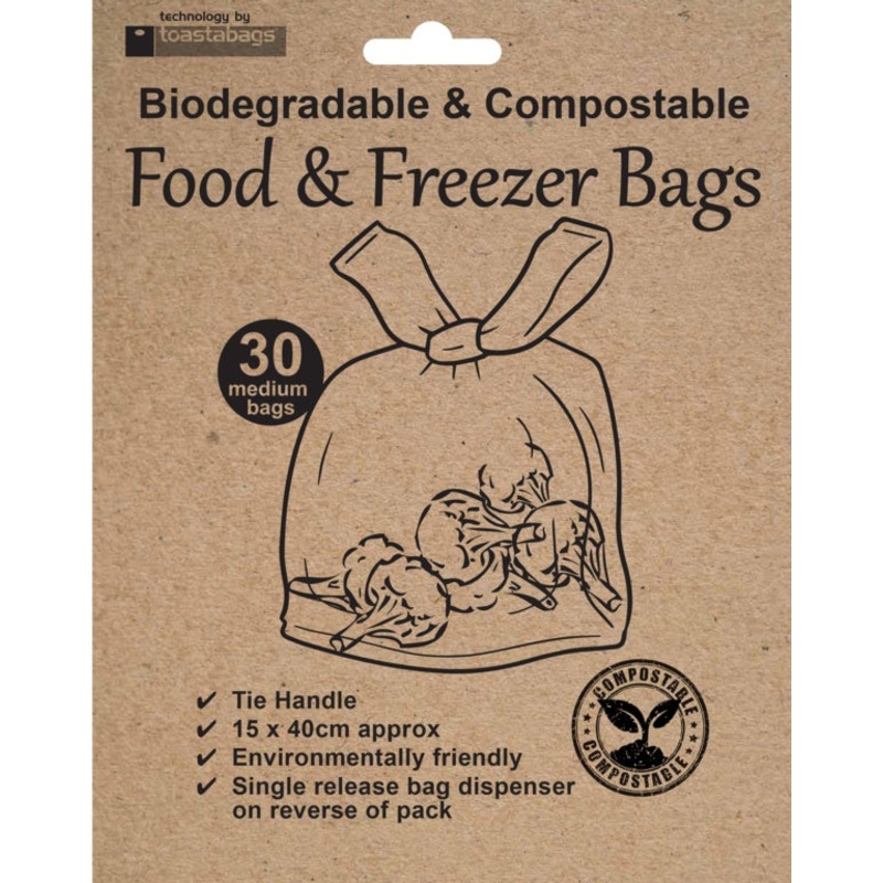Planit Eco Friendly Freezer Bags – Pack 30