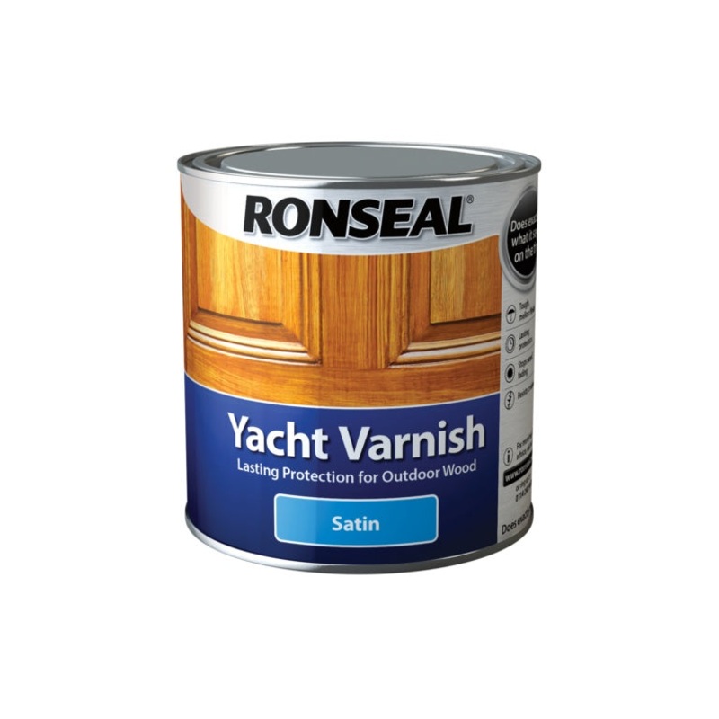 Ronseal Yacht Varnish Satin – 1L