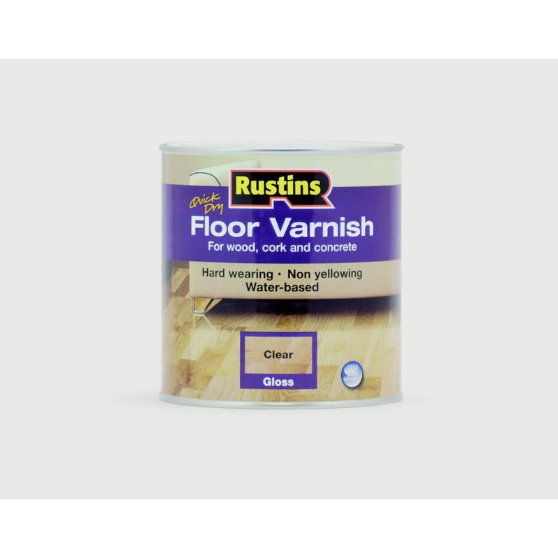 Rustins Quick Dry Acrylic Floor Varnish Gloss – 1L