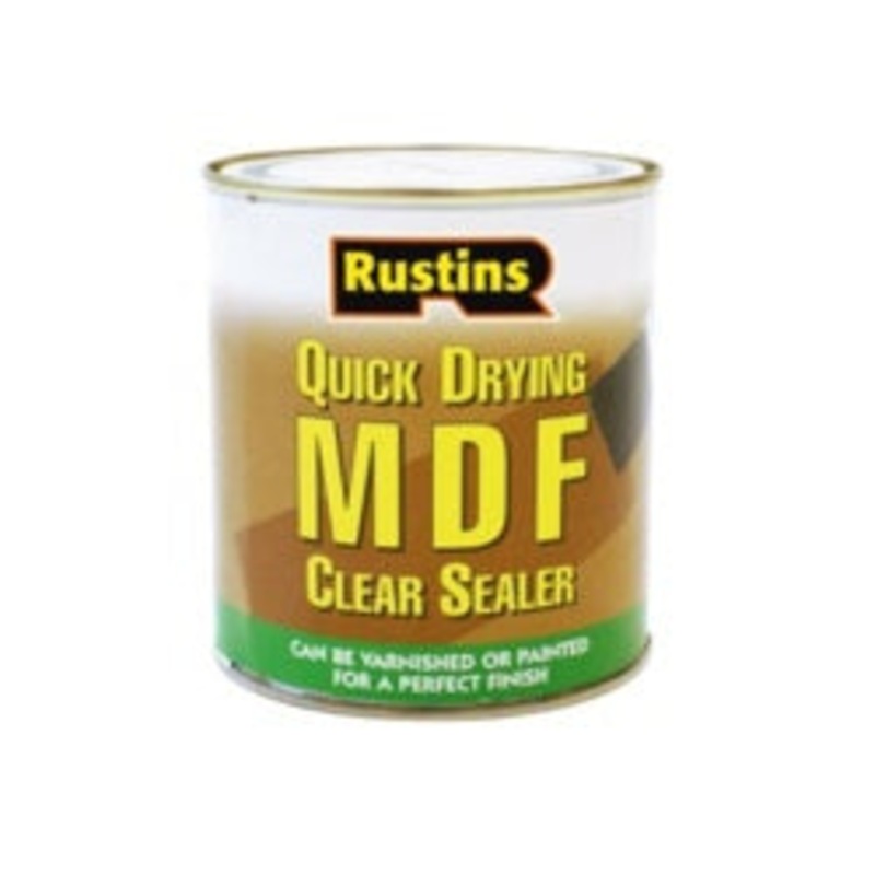 Rustins Quick Drying MDF Clear Sealer – 1L