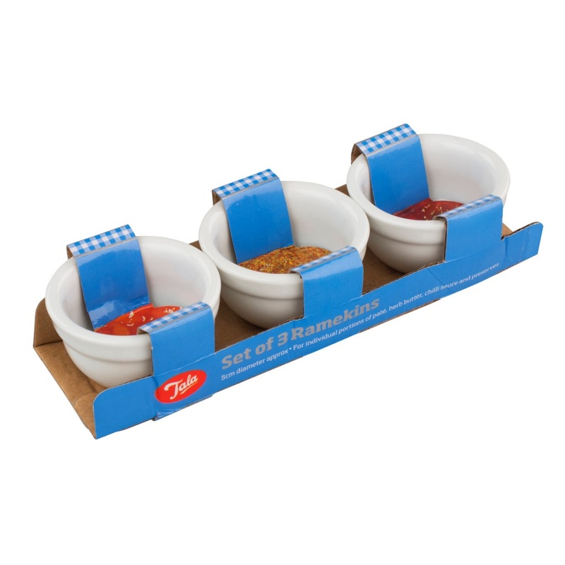 Tala Ceramic Bowls – 5cm, 3 Set