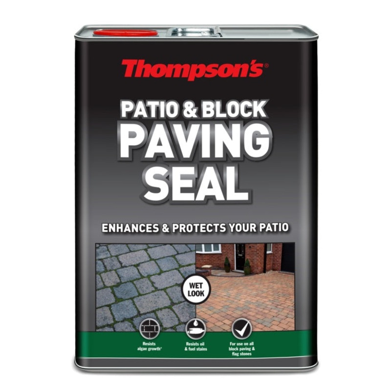 Thompson’s Patio & Block Paving Seal 5L – Wet Look