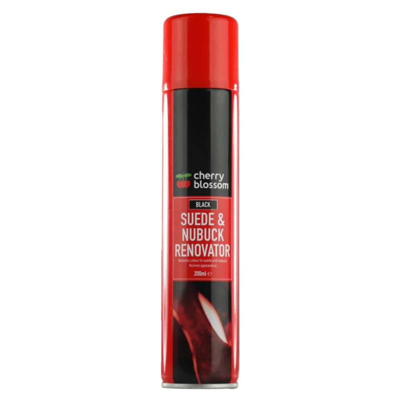 Cherry Blossom Suede & Nubuck Renovator Black – 200ml