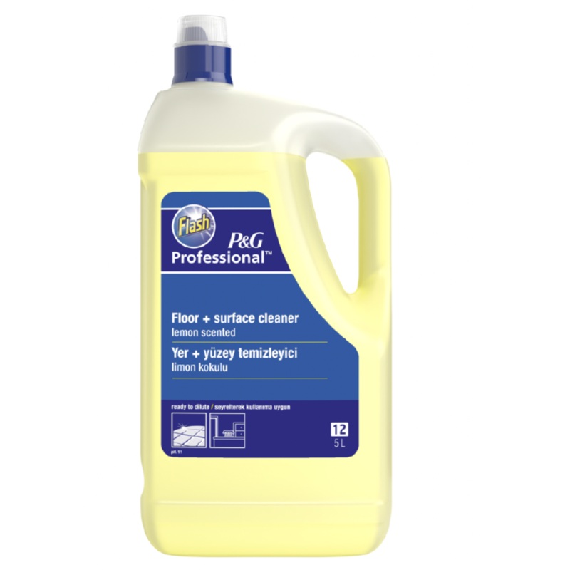 Flash Floor & Surface Cleaner – 5L Lemon