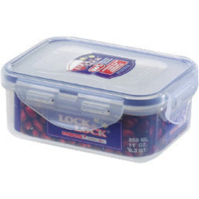 Locknlock Rectangular Food Storage Container – 350ml