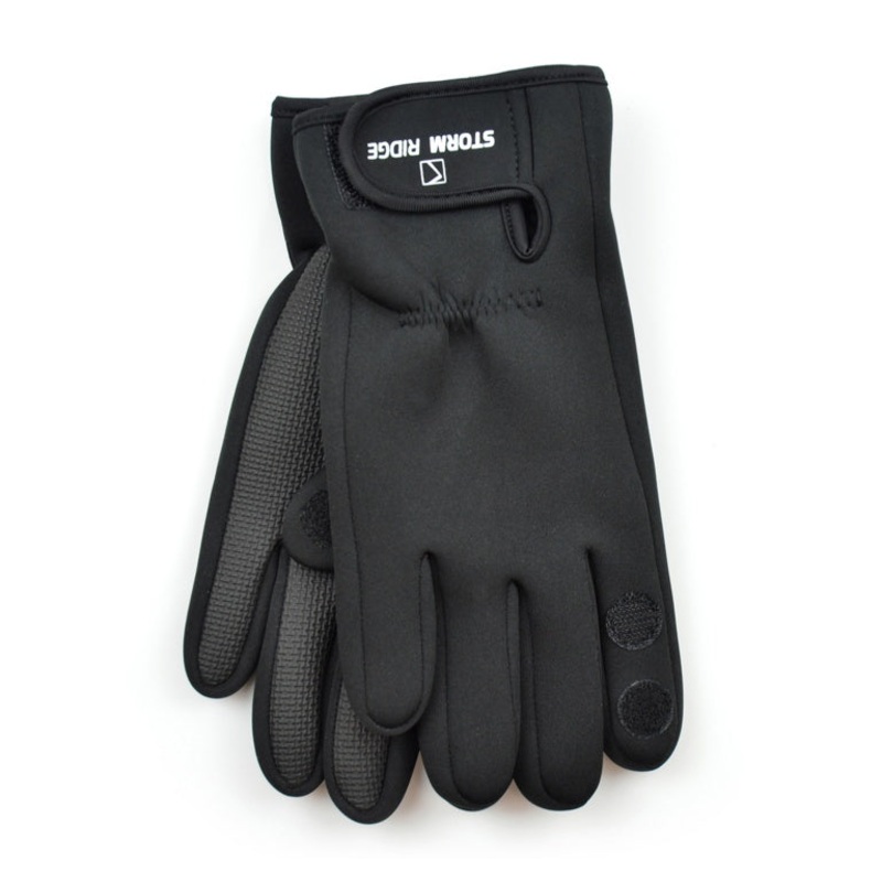 Storm Ridge Adult Neoprene Gloves – Black
