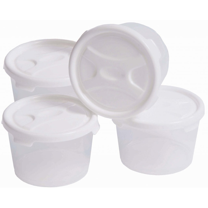 Wham Handy Pots Food Storage Set White – Pack 4