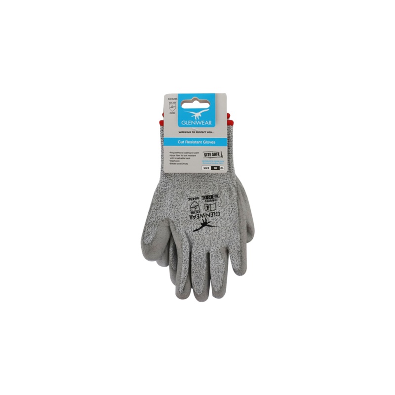 Glenwear Pu Glove Cut Level 5 – 10 – X Large