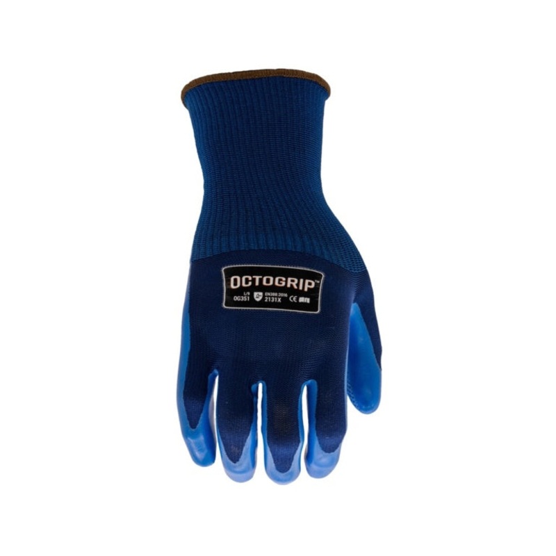 Octogrip 13g Breathable Heavy Duty Glove With Latex Palm – Medium