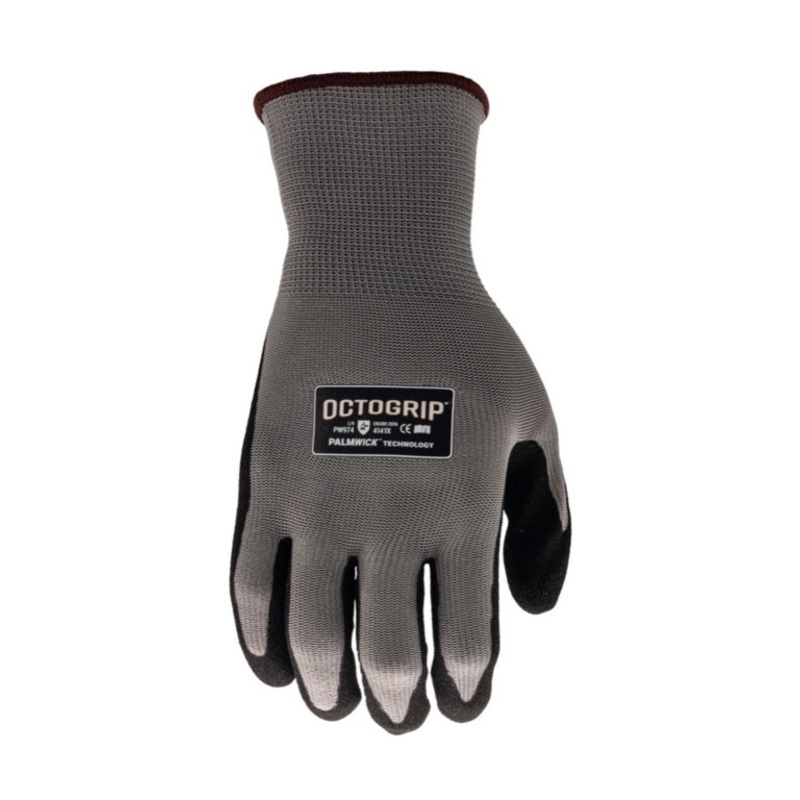 Octogrip 13g Hi Flex Glove With Breathable Nitrile Palm – Medium