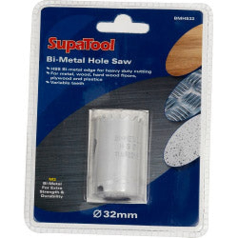 SupaTool Bi-Metal Hole Saw – 32mm