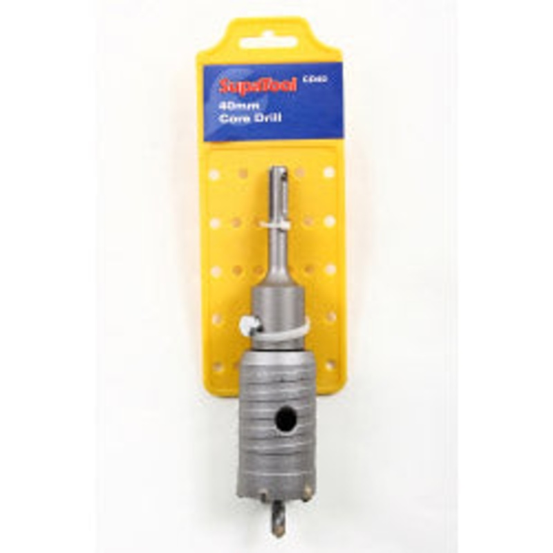 SupaTool Core Drill & Arbor – 40mm