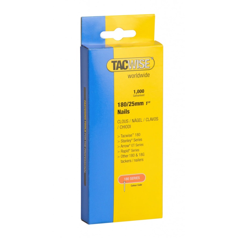 Tacwise Tacker Nails (180) – 25mm