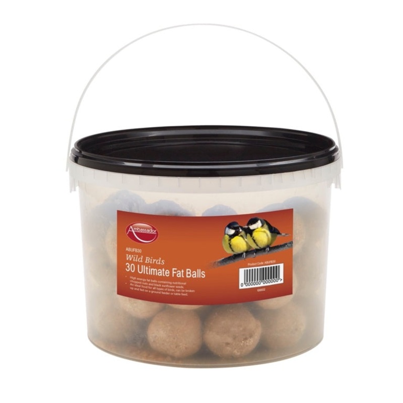 Ambassador Ultimate Fat Balls – Bucket of 30