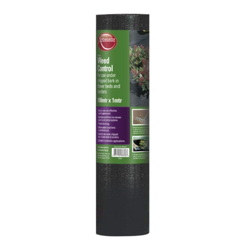 Ambassador Weed Control Fabric – 100 x 1m