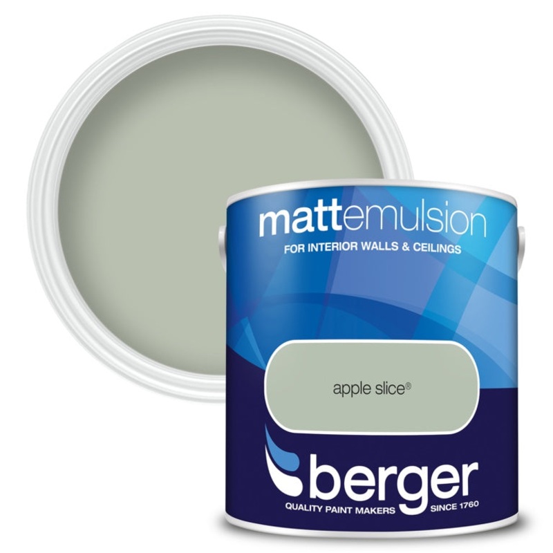 Berger Matt Emulsion 2.5L – Apple Slice