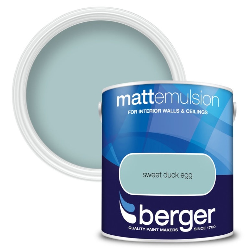 Berger Matt Emulsion 2.5L – Sweet Duck Egg