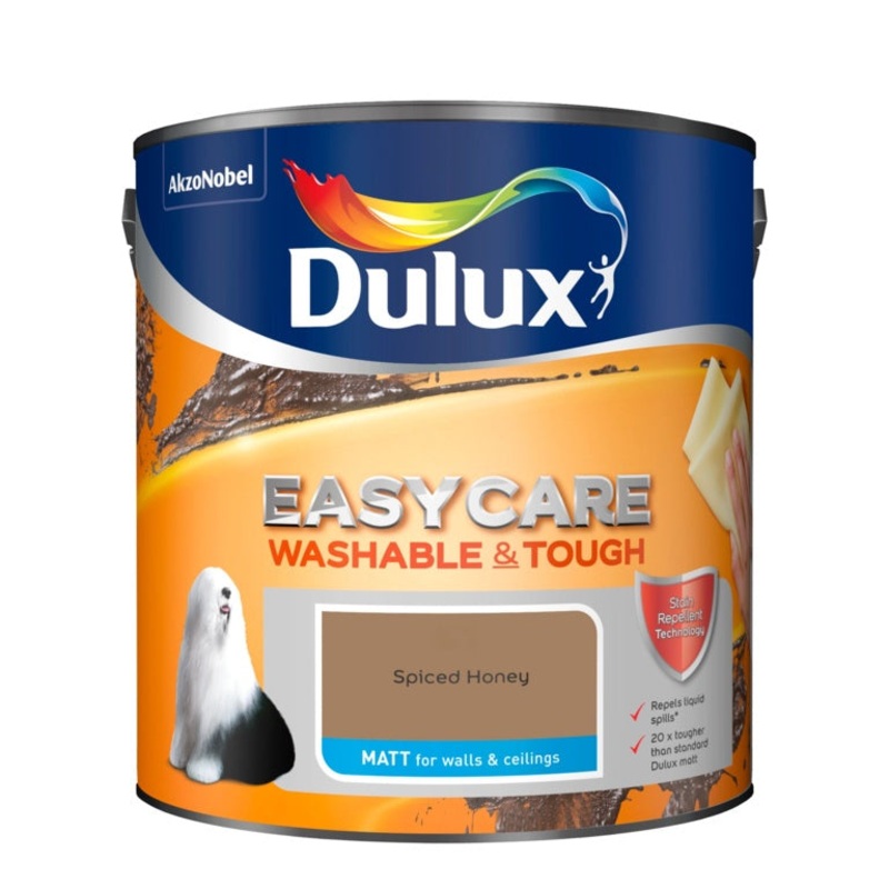 Dulux Easycare Matt 2.5L – Spiced Honey