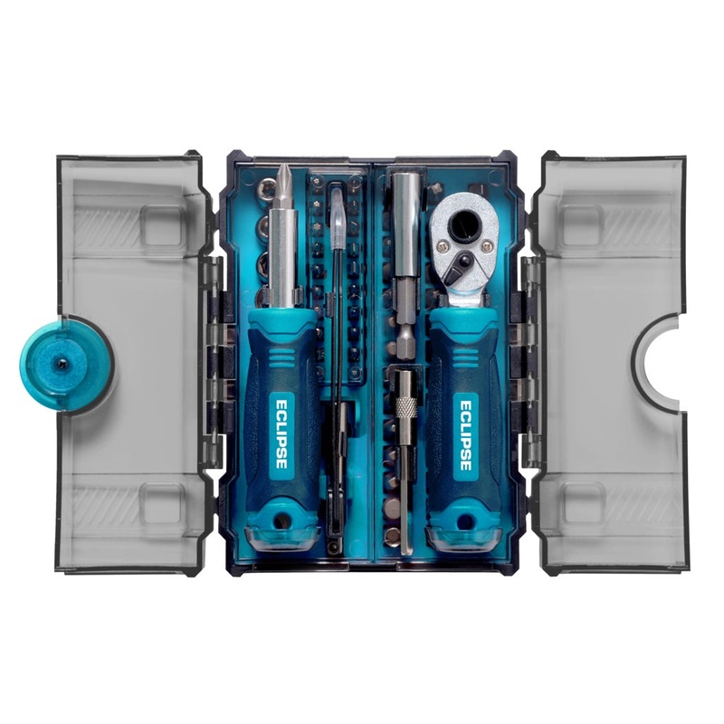 Eclipse 1/4 Square Dr Mini Socket & Insert Set – 78 Piece
