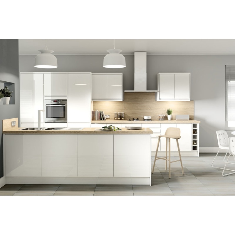Gower Rapide Capri White Kitchen 7 Piece Layout