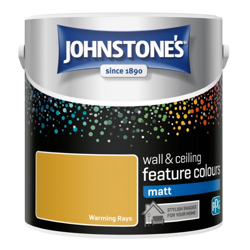 Johnstone’s Feature Wall Matt 2.5L – Warming Rays