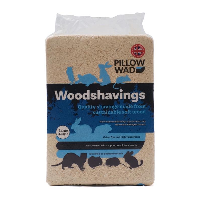 Pillow Wad Large Wood Shavings – 3.6kg