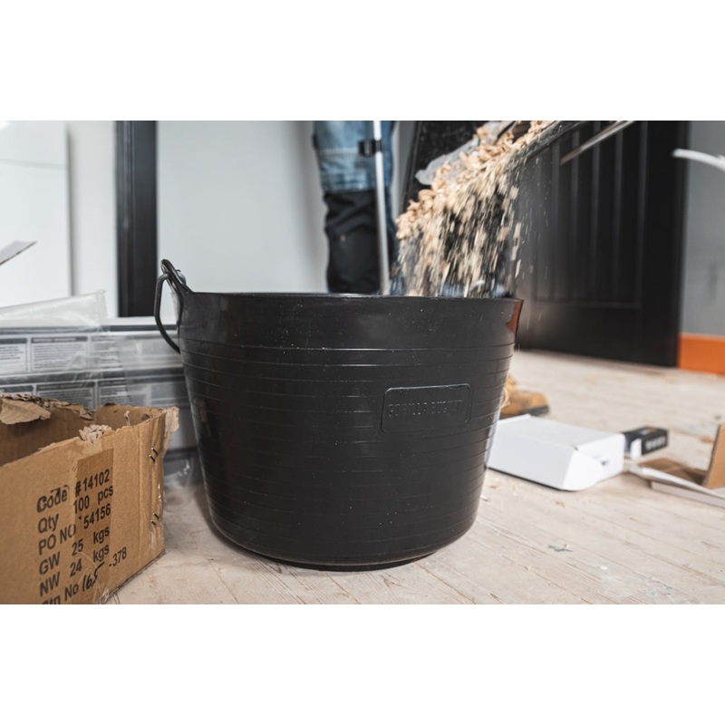 Red Gorilla Flexible Bucket 22L – Black