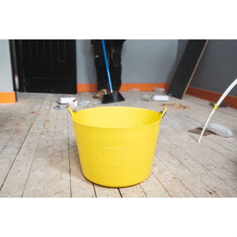 Red Gorilla Flexible Bucket 22L – Yellow