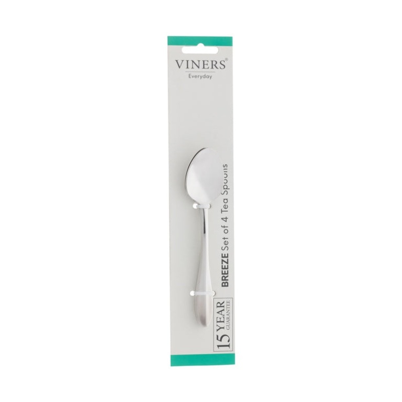 Viners Everyday Breeze Tea Spoon Set – Pack 4
