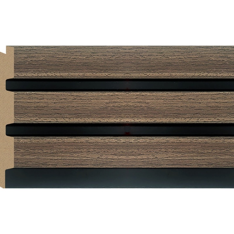 Bosco 3D Wall Panel 300mm x 12mm x 2.6m – Walnut