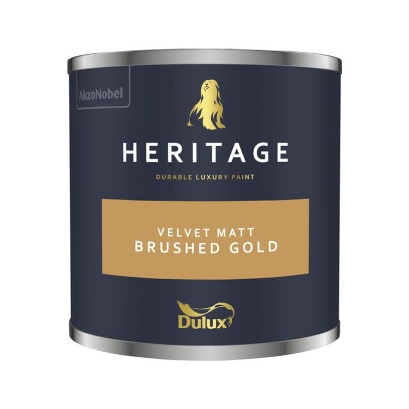 Dulux Heritage Tester 125ml – Brushed Gold