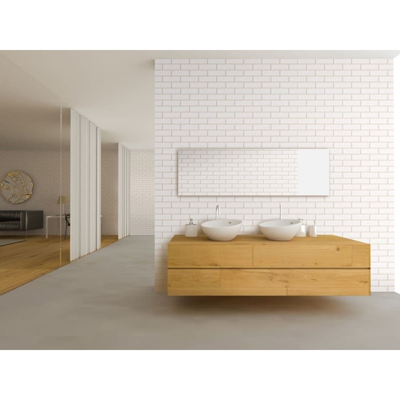 Giavani London White Wall Panel – Pack 4 250mm x 8mm x 2.6m