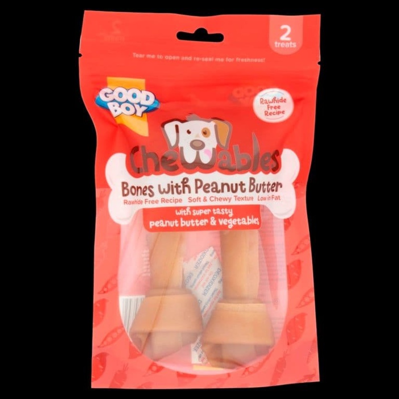 Good Boy Chewables Peanut Butter Bones – 158g