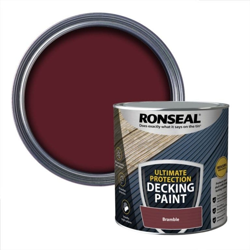 Ronseal Ultimate Protection Decking Paint 2.5L – Bramble