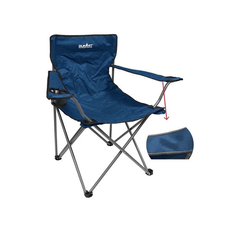 Summit Quickseat Folding Chair – Bentley Blue