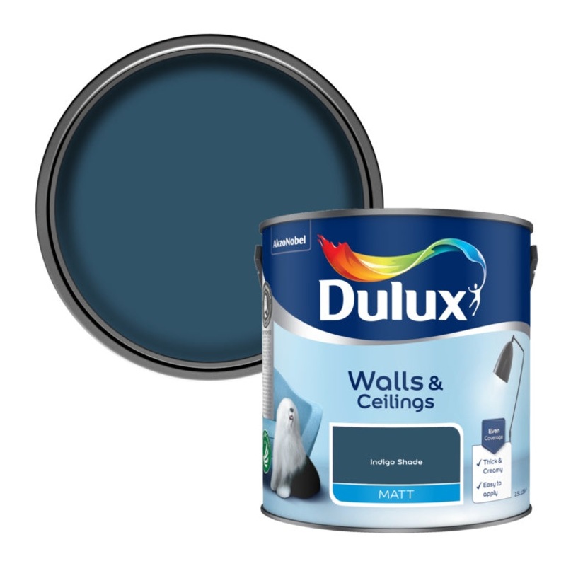 Dulux Matt 2.5L – Indigo Shade