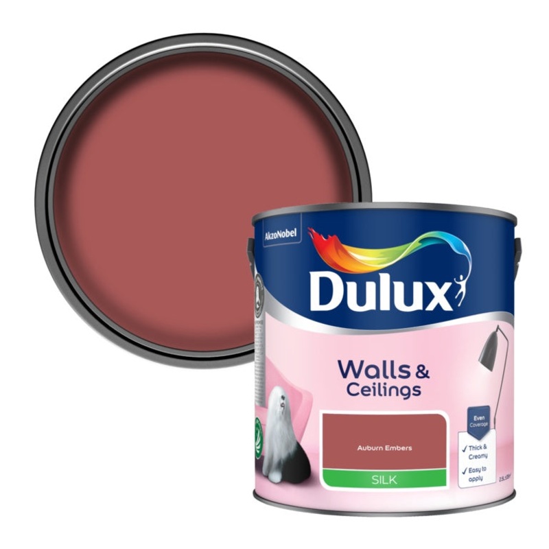 Dulux Silk 2.5L – Auburn Embers