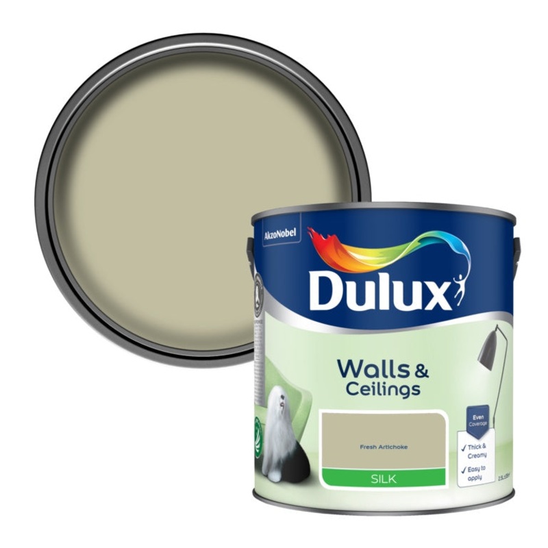 Dulux Silk 2.5L – Fresh Artichoke