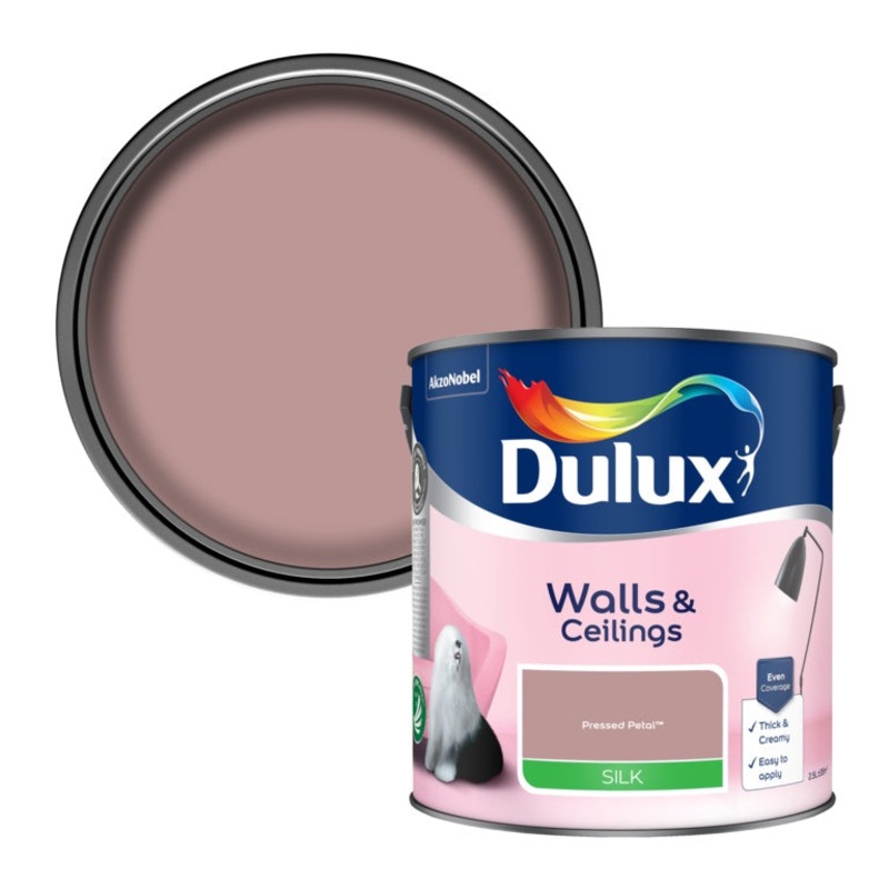 Dulux Silk 2.5L – Pressed Petal