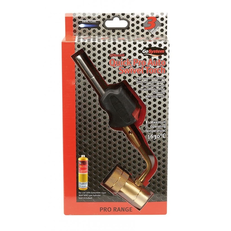 GoSystem Quick Pro Auto Swivel Torch